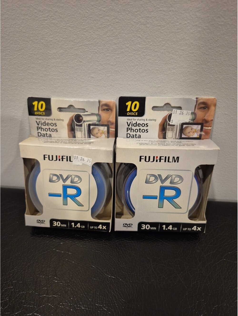 (X20) FUJIFILM DVD-R DISCS Recorder Camcorder 1.4 GB 30 Min 4x (2 Pack Of 10)